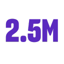 2.5 Million