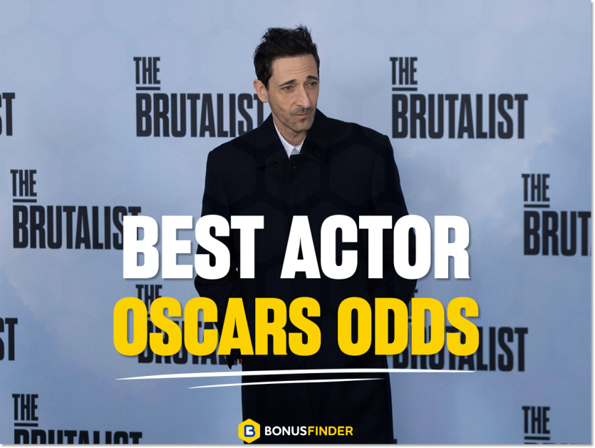 Adrien Brody the Brutalist best actor odds