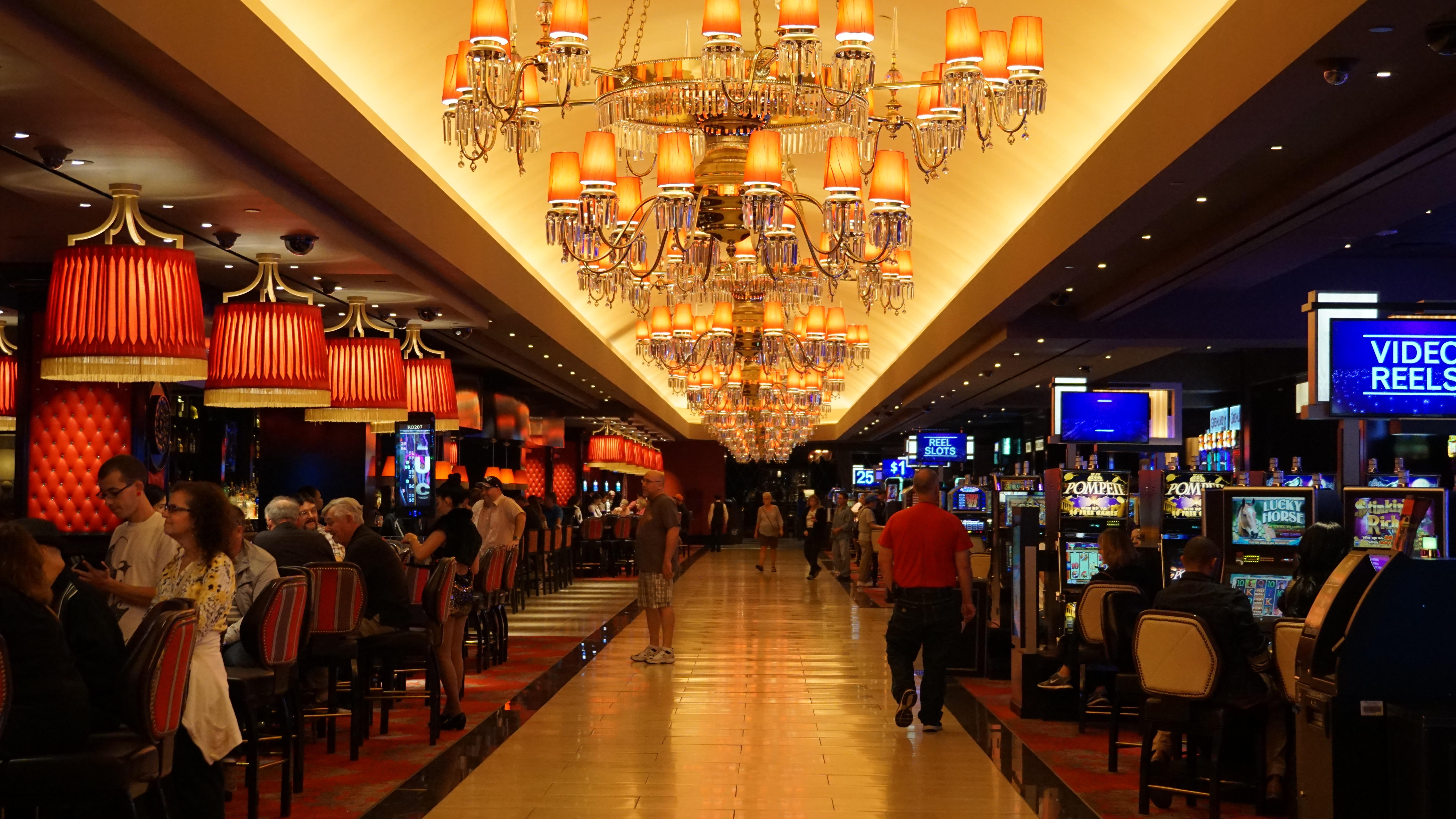 Image of the casino of the Cromwell in Las Vegas, Nevada. Image by Zoonar GmbH via Alamy. / HBBWRE The Cromwell Las Vegas in Nevada. Image shot 06/2016. Exact date unknown.