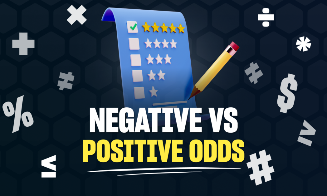 Sports Betting Odds Negative Vs Positive Odds