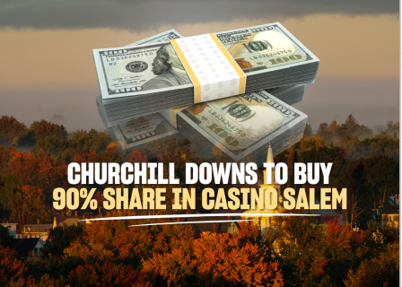 Churchill Downs to buy 90% share in Casino Salem for $180m