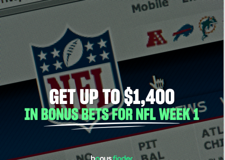 NFL Week One: Get up to $1,400 in bonus bets